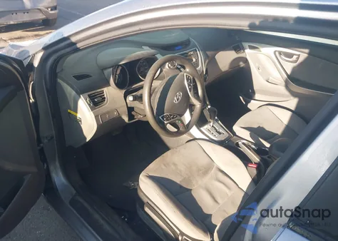 2011 Hyundai Elantra Gls (Ulsan Plant) from USA, damaged, VIN KMHDH4AEXBU148871